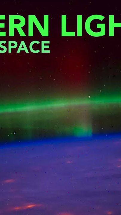 Northern Lights From Space | Borealis From Above Timelapse